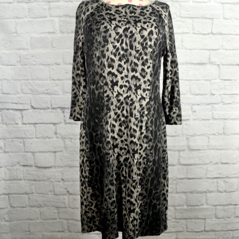 Animal Print Bodycon Dress
